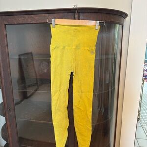 FP Movement by Free People Yellow Leggings
